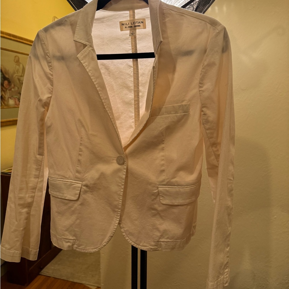Nili Lotan cotton blazer